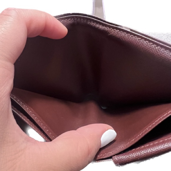 Louis Vuitton Pink Canvas Compact Bifold Wallet - Picture 13 of 14